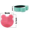 Multifunkčný čistič štetcov na make-up Beauty Powder Remover Make-up brush Suché a mokré čistenie Silikónová hubka