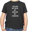 Tu es mon roc Dwayne Johnson T-shirt pour enfants - Lutteur - Acteur - Drôle - Cadeau