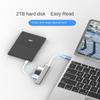 Doca de expansão USB3.0, doca de expansão HUB, divisor de computador multifuncional de um para quatro, expansor Typec