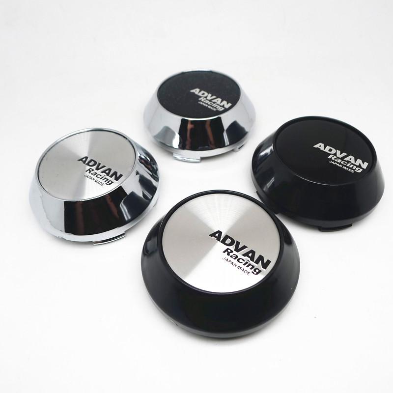 4pcs 65mm Advan Racing Wheels Center Cap Hup Car Replacement Dust Alloy Cover Hubcaps Logo Emblem Badge Auto Styling Accessories