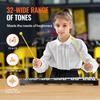 32 Note Glockenspiel Xylophone Bell Kit with Mallets, Drum Sticks and Bag