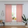 2pcs Set Polyester Curtains Mildew Proof Lightproof Curtain Bedroom Living Room Pink 229*229cm