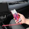 Convenient Charging Wire Anti-winding Data Cable Stretchy Data Transfer 3 In 1 Mobile Phone Charging USB Spring Wire