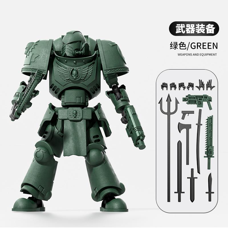 3D Printed Movable Dummy Toys Multi-Joint Action Figures Moving Doll Shapeshift Warrior With Weapons Kids Diy Models To Assemble