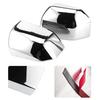 Rearview Wing Mirror Cover Trim Frame Decorative Bezel Fit for Ford F150 2015‑2020Plating Color