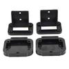 50A Panel Socket Panel Bracket Accessories Black In-Line Plastic