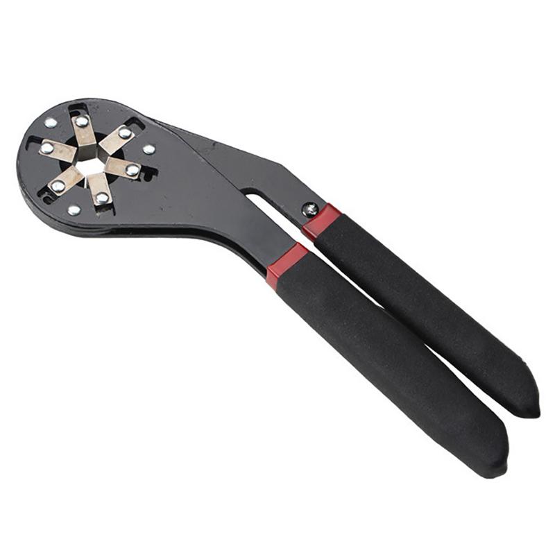 6/8In Multifunctional Adjustable Universal Wrench With Chrome Craftsman Wrench Grip Multifunctional Repair Hand Tool