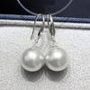 Shell Beads Long Earrings Simulation Freshwater Pearl Ear Hook Simple Drop Earrings  Female