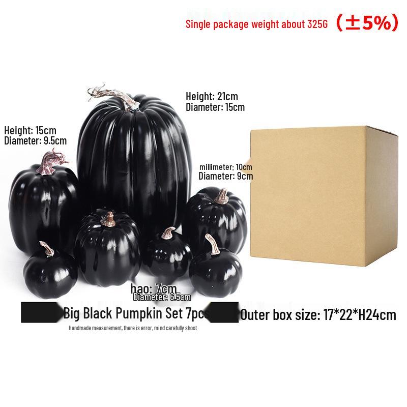 Pumpkin Model Halloween DIY Decoration Props and Accessories