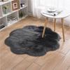 Plush Irregular Plum Blossom Wool Carpet for Bedroom & Living Room