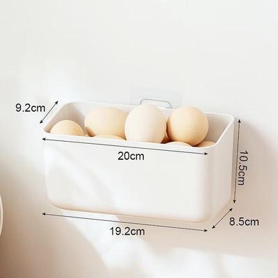 Changqi Wall-mounted Kitchen Organizer for Ginger & Garlic