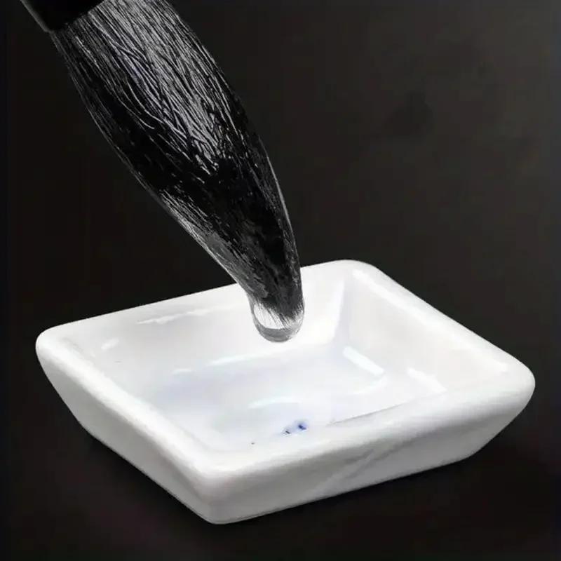 7-teiliges Eichhörnchenhaar-Pinselset - Runde/Spitze Spitzen für Gouache/H2O | Anfänger-Künstler-Set mit Holzgriff (Kein Schuppen)