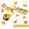 DIY Face Mask Mixing Bowl Facial Treatment Bowl Set Applicator Brush Serving Tray Facial Skin Care Tool Beauty Supplies Makeup