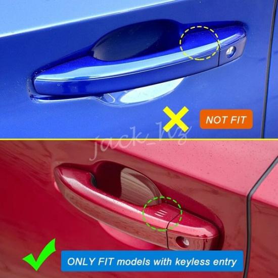 Carbon Fiber Keyless Door Handle Cover For Honda Accord 2018- Accessories