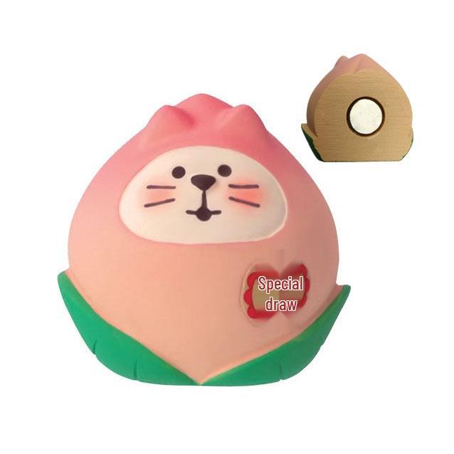 Japanese Cat Bread & Coffee Shop Resin Fridge Magnets – Cute Miniature Decor & Gift
