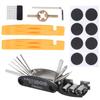 Bicycle 16 in 1 MultiFunctional Tyre Repair Tool Kit Bike Puncture Repair Tool with Bag