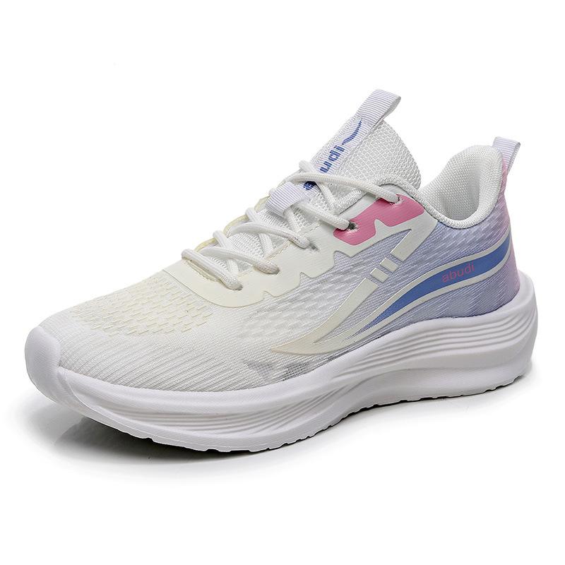 

Summer women s shoes mesh breathable ultra-light sports shoes popcorn genuine ultra-light student running shoes men and women of the same style 44