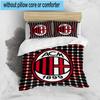 3PCS 1909 Football Club 3pcs Bedding,Including 3PCS Duvet Cover And 2pcs Pillowcases Perfect for Christmas,Ideal for Bedroom, Dormitory
