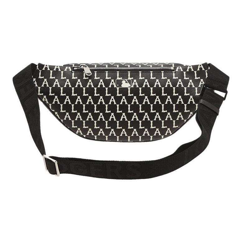 MLB X Disney Mickey Minnie Print Vintage Floral Crossbody Chest Bag Waist Bag Unisex Bags Multi-color 32BGKC011