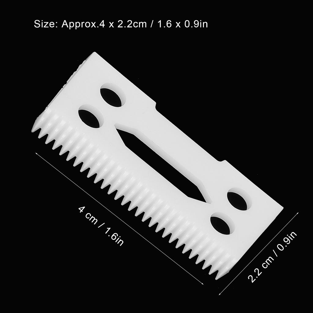 Detachable Ceramic Clipper Blades Hair Clipper Replacement Blade Trimmer Cutter Blade