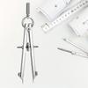Lock Drawing Tool Geometry Math Compass Compass Protractor Spring Compasses Geometry Scribe Gauge
