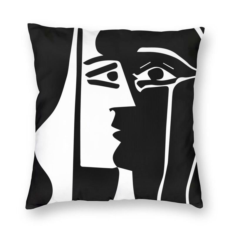 Pablo Picasso Slavný Obraz Čtvercový Povlak na Polštář Dekorační Guernica Dámy Abstraktní Umění Povlak na Polštář Do Obývacího Pokoje Pohovka Moda