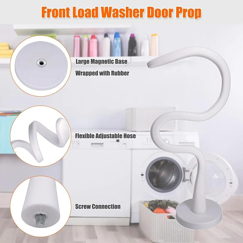 Silicone Washer Door Prop Magnetic Washing Machine Door Holder for Front Load Machines Fits Most Washers Drying Machine