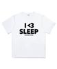 Deomopeuhauseu I Love Slip Oversized Short Sleeve T-Shirt White