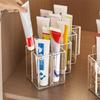 Transparent Divided Storage Pen Holder Fish-Shaped Cosmetics Storage Rack  Bedroom Storage