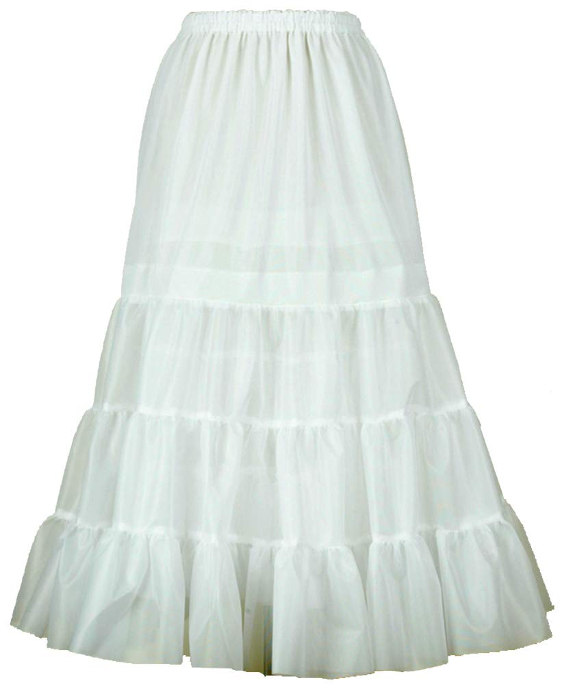 Long petticoat, 75cm length (off-white)