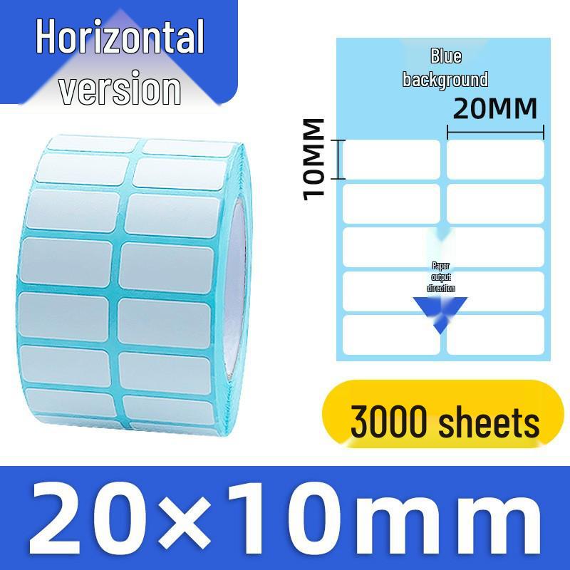 Self-Adhesive Thermal Barcode Stickers for Milk Tea & Supermarket Scale