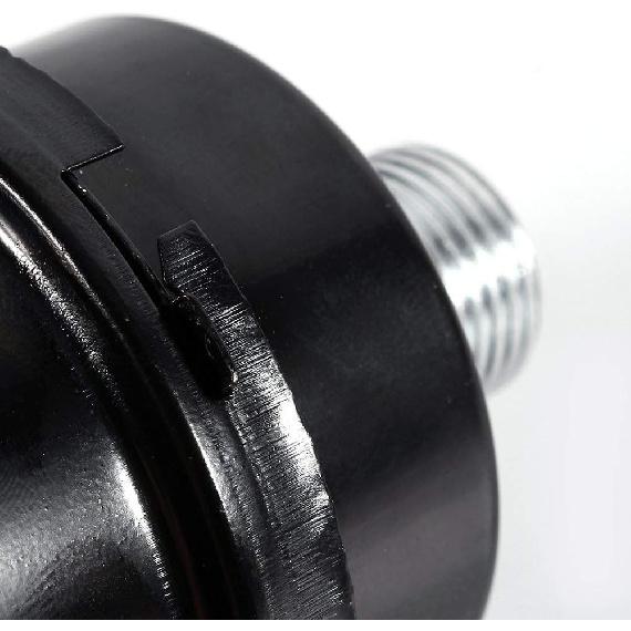 Air Compressor Filter, Metal Air Compressor Intake Filter Sound Muffler 20mm Thread (1/2"PT 20mm)