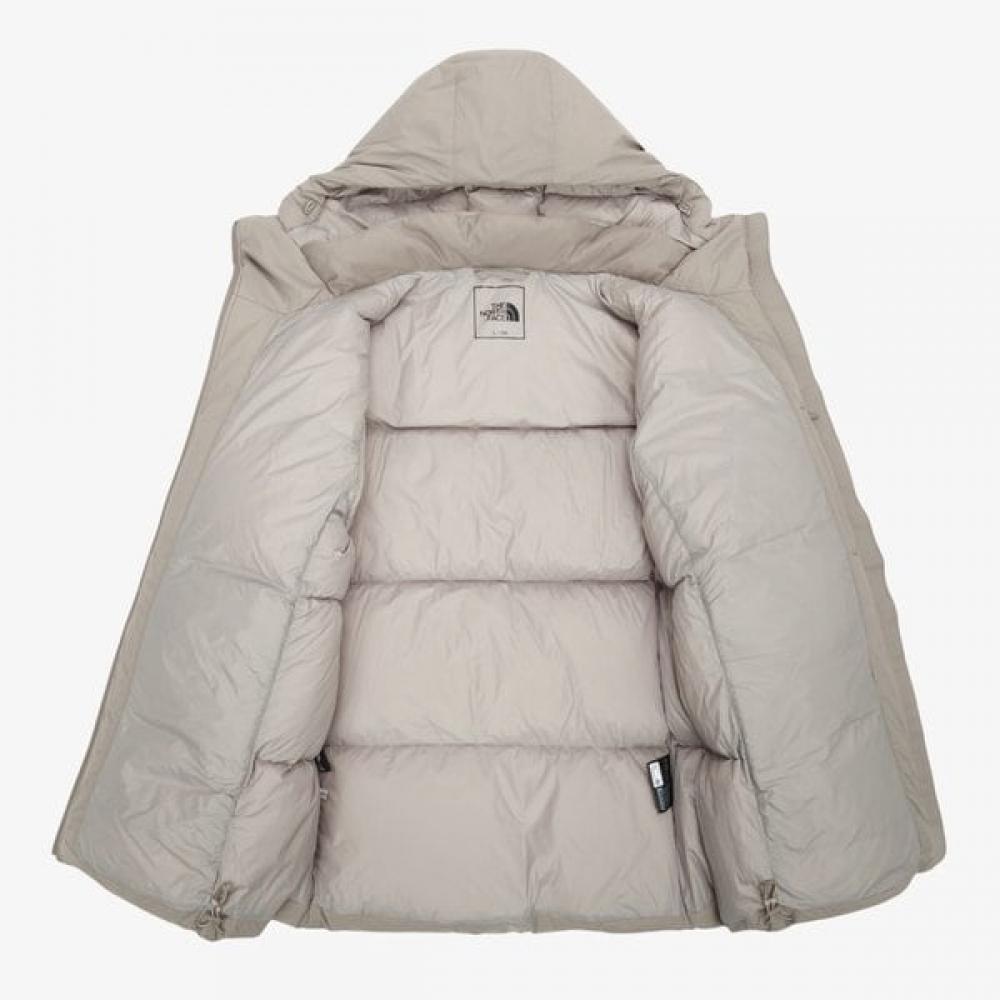 The North Face Men S Cloud Down Parka rdS grayiSh Beige Nj1dr70c