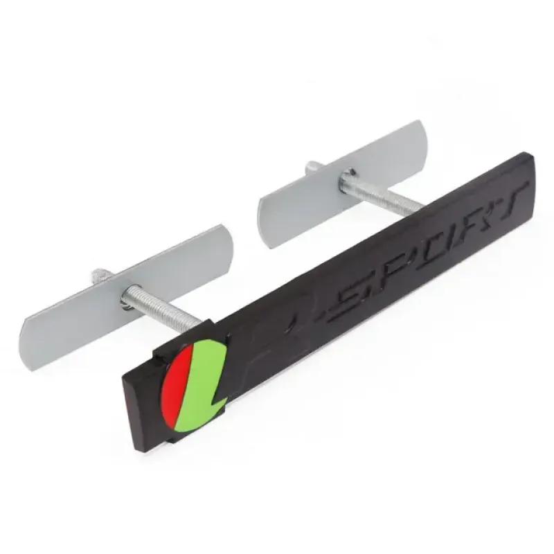 

3D металлическая эмблема RSPORT, передняя решетка автомобиля, значок заднего багажника, наклейки для R XJ F PACE XE XF R Sport, наклейка с логотипом, автоаксессуа... Grille-C