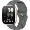 Comfortable Silicone Accessory Band Not Scratch Breathable Watch Straps Silicone Watchband Ergonomic for Watch Bip6