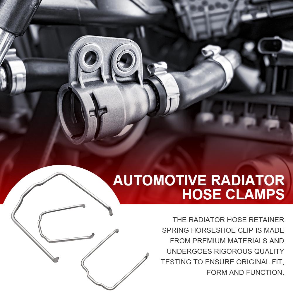Пружинный зажим для шланга радиатора Металлический хомутный зажим для шланга радиатора 154 23 Зажим-фиксатор шланга для BMW E39 E38 E60 E90 745Li X5 spain