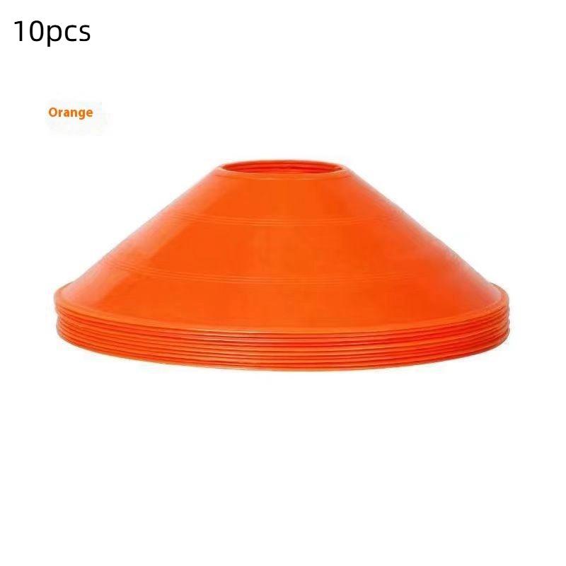 10/50 Pcs Durable Soccer Training Cones With Pressure Resistant Marker Discs Football Sports Practice Outdoor Sports Equipment