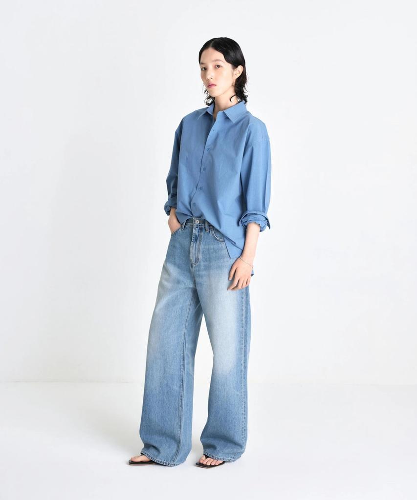 LABELARCHIVE W Mariam Wide Fit Jeans Laser Blue