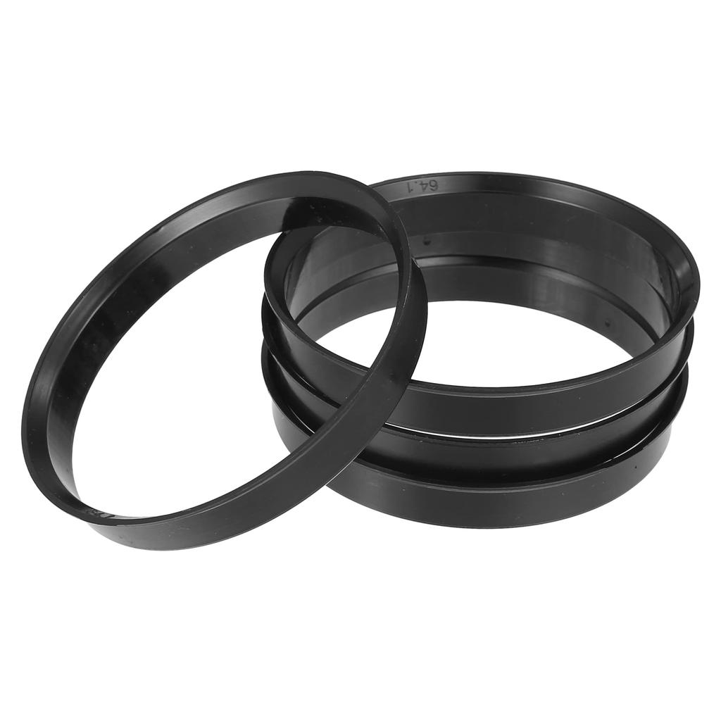 ACROPIX Car Hub Centric Ring Universal Black 67.1mm-64.1mm 4pcs