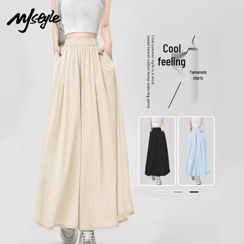 

Women s High-Waist Wide-Leg Pants M