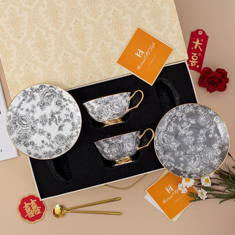 Wedding Gifts For Newcomers, Coffee Cups, High-End Exquisite Gift Boxes, High-End Cups, Housewarming, Wedding Gifts For Girlfriends