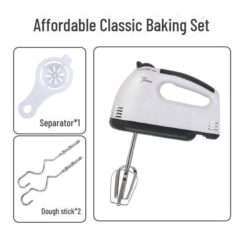 

Компактный электрический венчик для взбивания, размешивания сливок и замешивания теста EU Plug with 4 Sticks