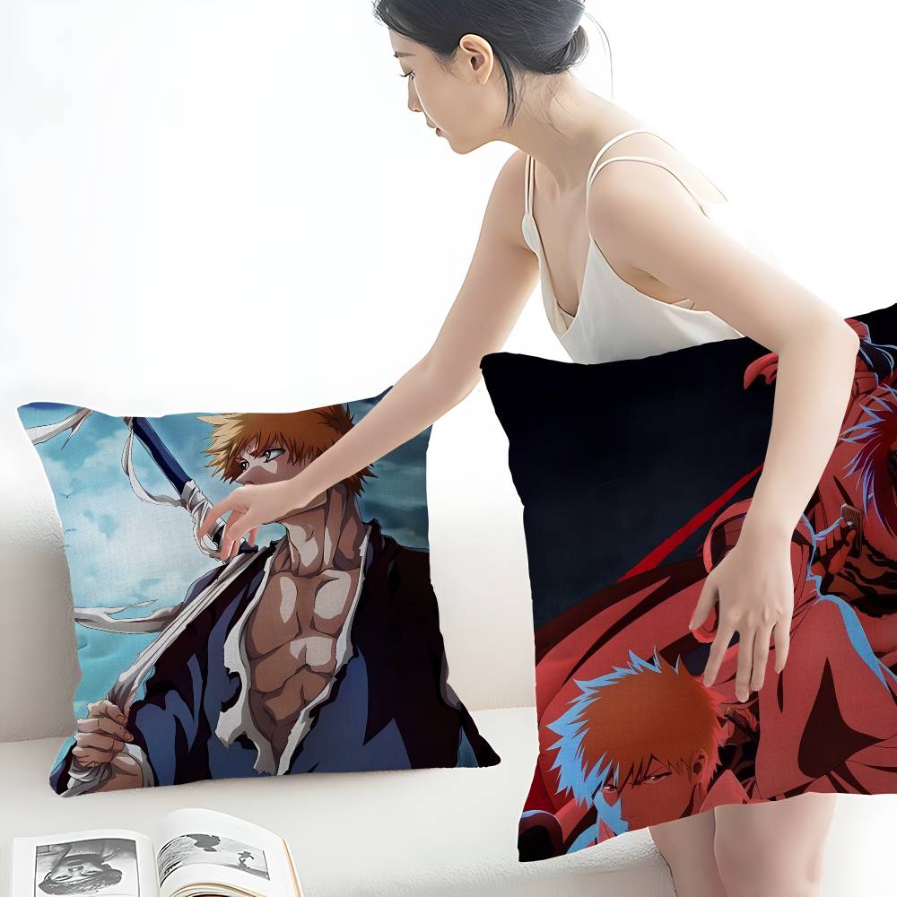 Anime Bleach Thousand-Year Blood Pillow Cover Design cushion Cover decor Holiday Decorati