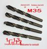 M35 Cobalt Twist Drill Bit: Straight Shank for Stainless Steel