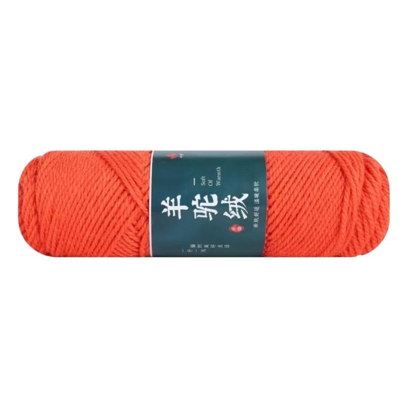 Pack Of 5 Wool Yarn 100g/Roll Knitting Wool Yarn For Sweaters Scarves Hat Glove Crocheting Rugs Knitting Project