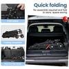 4 Wielen Hondenbuggy Opvouwbare Reis Hond Jogging Buggy met Verstelbaar Handvat Ademend En Zichtbaar Gaas Bekerhouder voor Honden Katten Tot 10kg