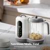 Infant Meal Preparer Steamer Steaming Blender Transparent Jug Puree Maker for