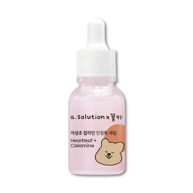 Набор планирования успокаивающей сыворотки с эосончо и каламином A Solution Eoseongcho Calamine Soothing Tox Serum (Цветочный автомобиль) 01)1EA