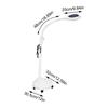 Lupă Retractabilă Iluminare Lămpi Stativ de Podea Frumusețe Îngrijirea Pielii Salon Unghii Tatuaj Lampă Lampă LED Lupă Lumină Rece