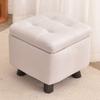 Home Storage Stool Multifunctional Small Stool Sofa Stool Can Sit Bed End Storage Square Shoe Changing Stool Chair